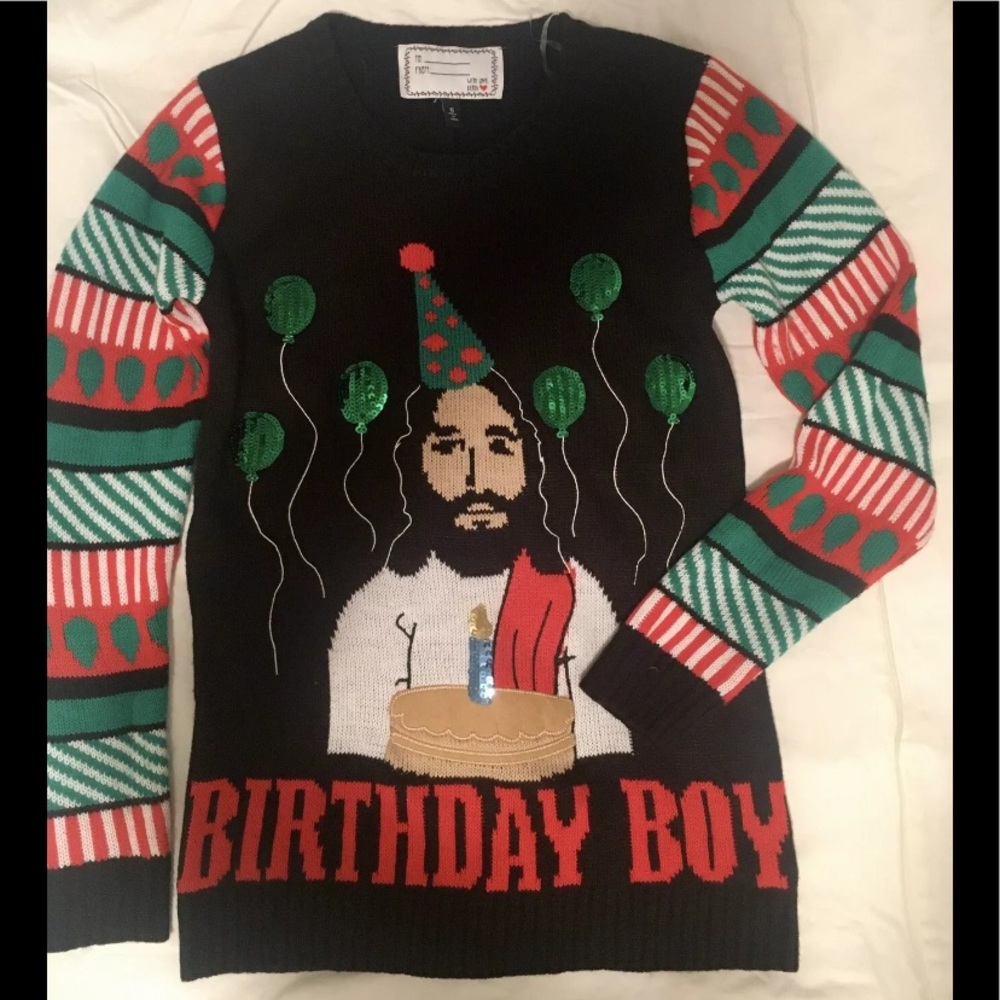 Ugly Christmas Sweater - Women’s Green Red